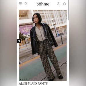 Bohme Plaid Women's Pants